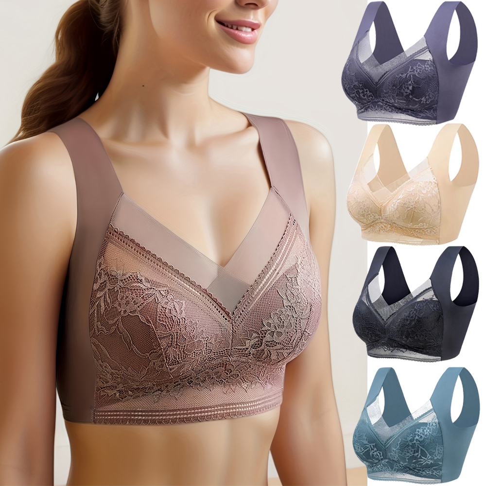 Cotton Bra Everyday - L-6L Women Large Bra Push Up