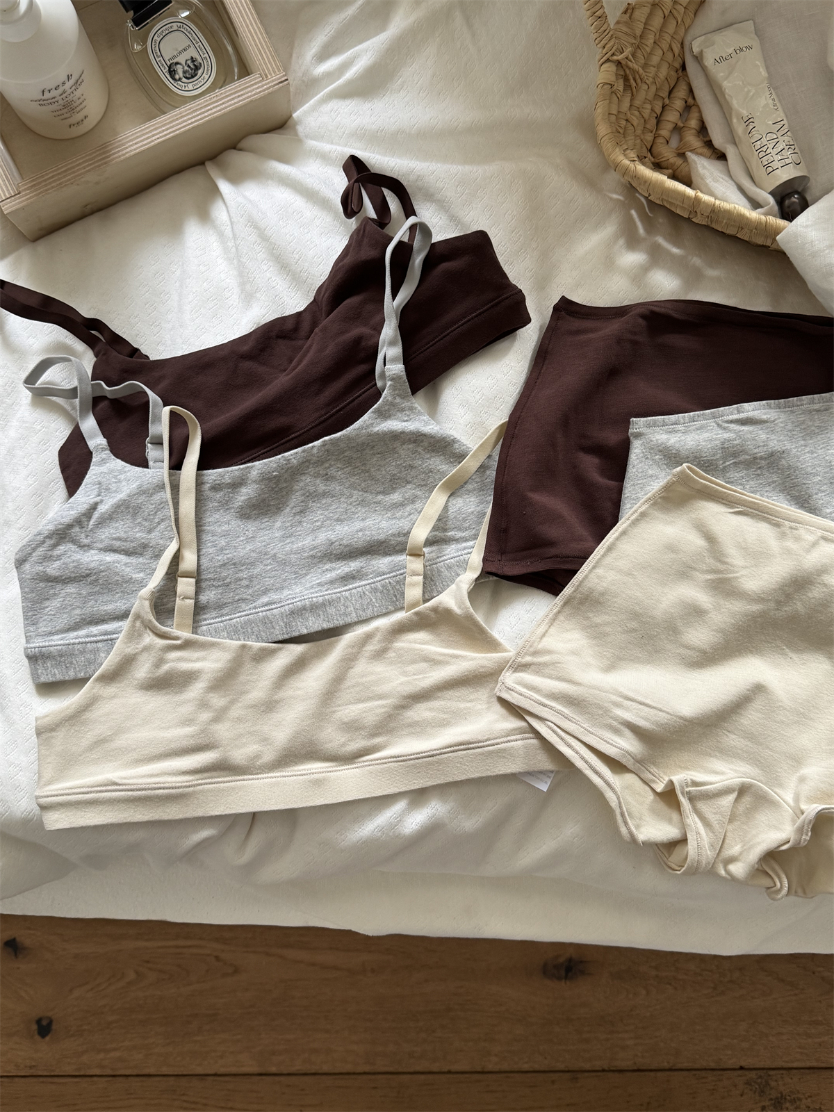 Vintage Cotton Sport Bra Set W - Cotton Bra Everyday review and price