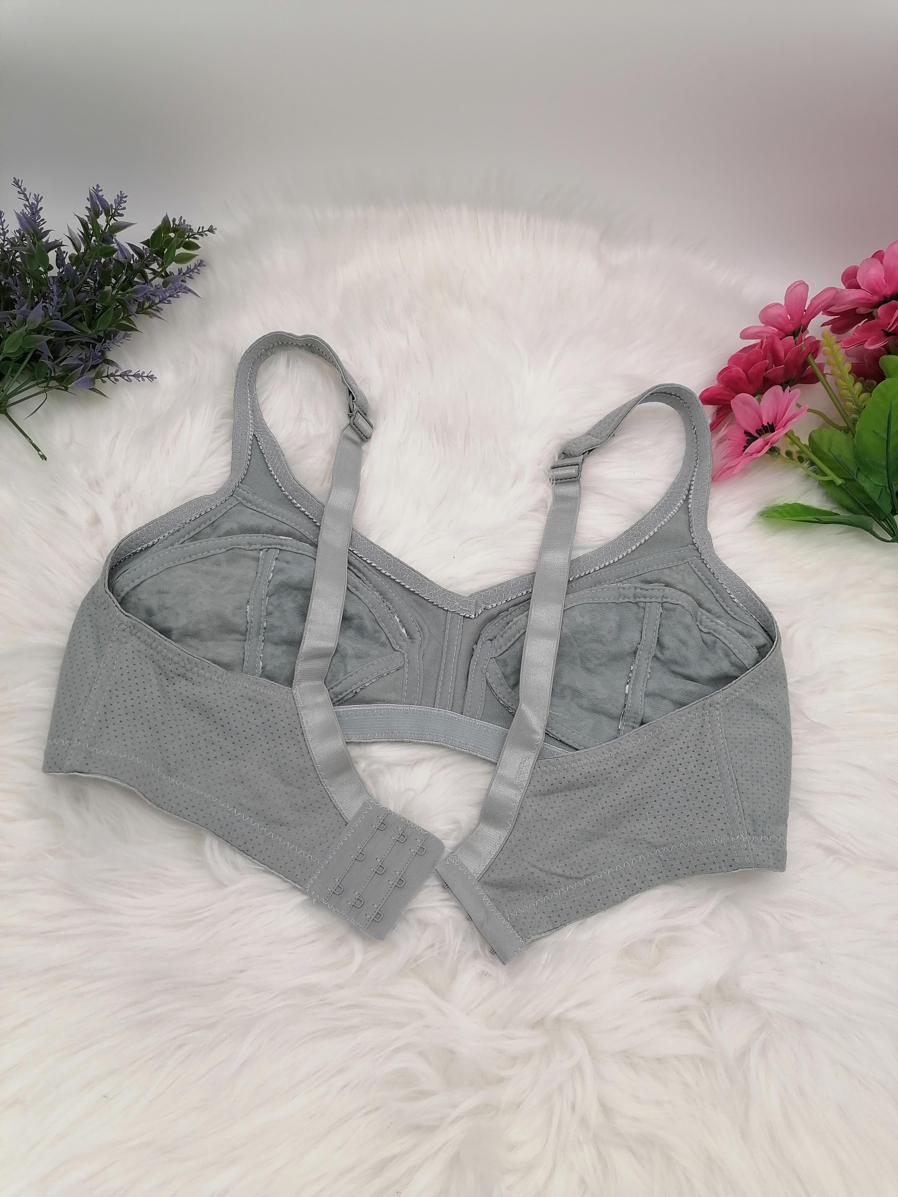 Women's Bra Large Cup C D E F  - Cotton Bra Everyday review and price