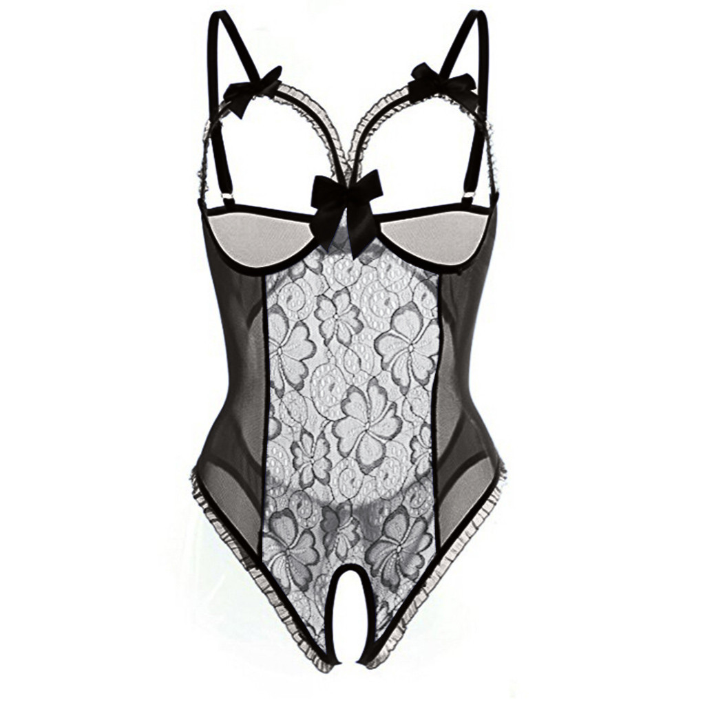 Transparent Sexy Lingerie Set  - Sheer Bra Lace review and price