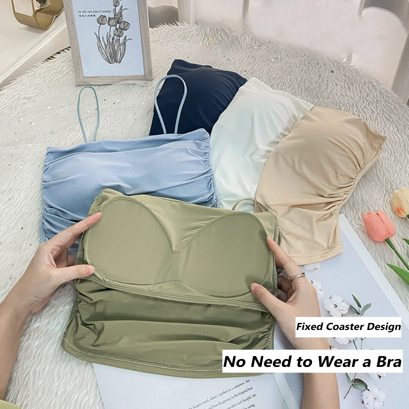 Women Crop Top Sexy Bra Seamle - T Shirt Bra Seamless review and price