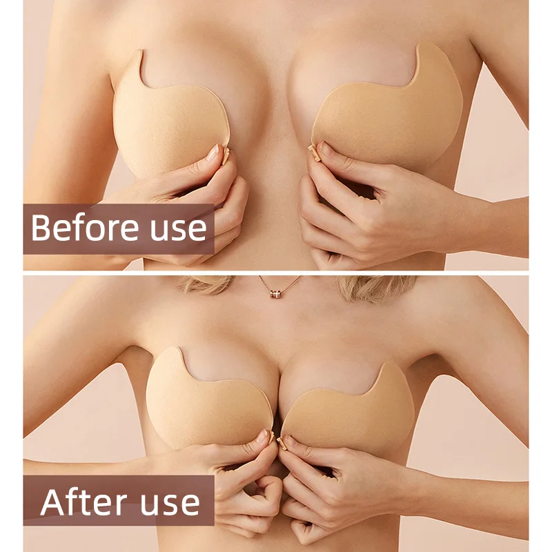 Sexy Women's bra Invisible Pus - Strapless Bra Adhesive review and price