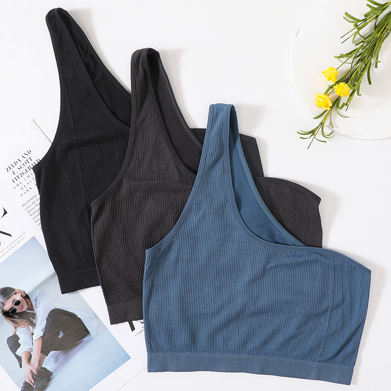 One Shoulder Tank Tops Women S - T Shirt Bra Seamless review and price