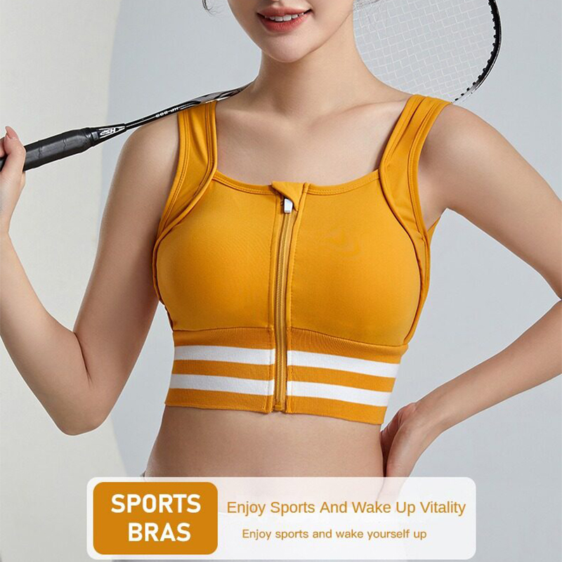 Sports Bras Zip Front For Wome - Full Coverage Bra review and price