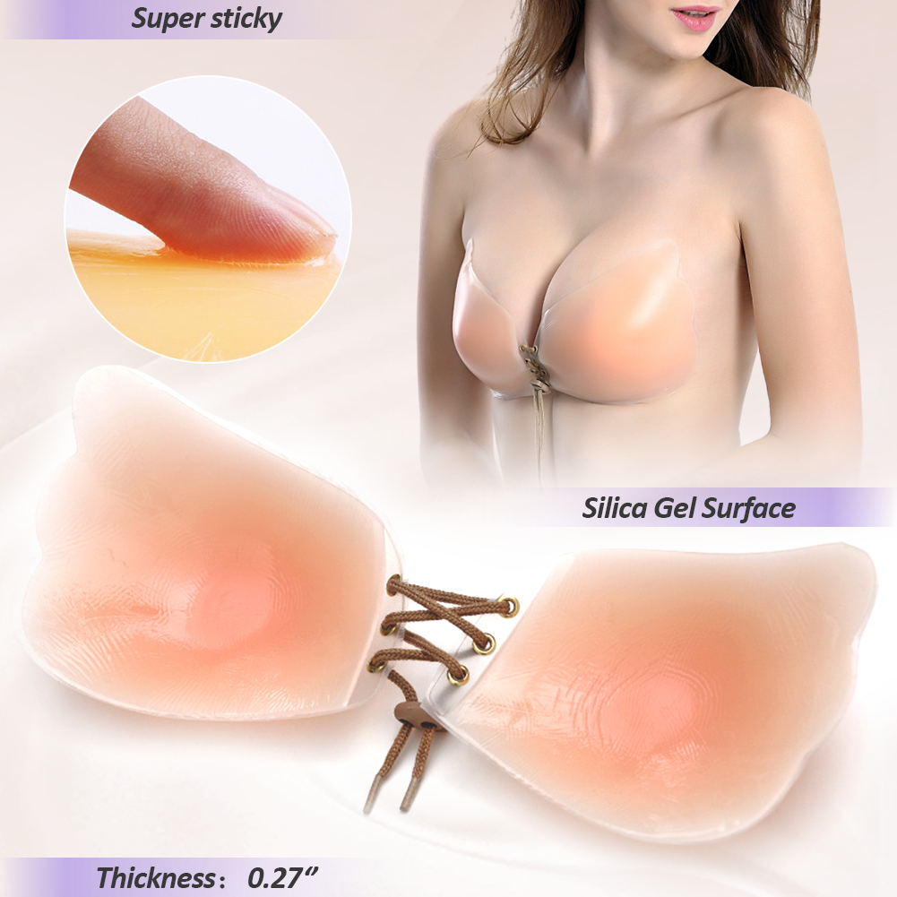 WEICHENS Breast Lift Adhesive  - Push Up Bra Silicone review and price