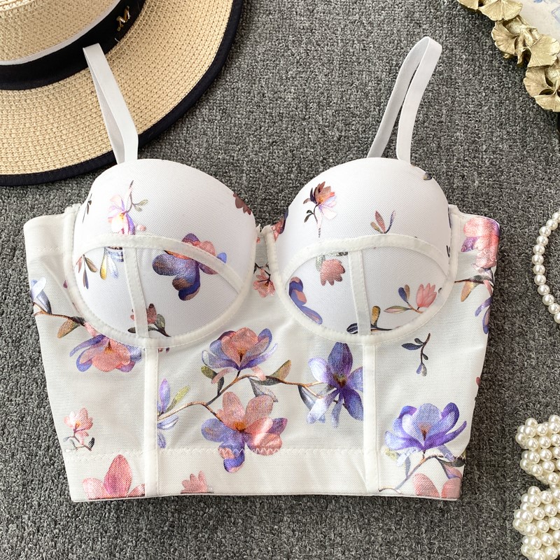 Women Sexy Floral printed Cors - Cotton Bra Everyday review and price