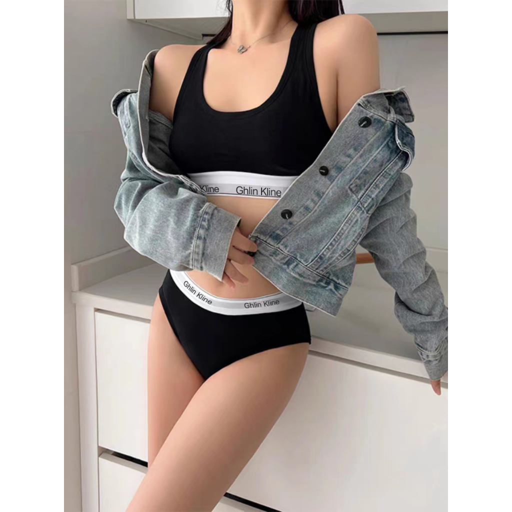 2PCS Ghlin Kline Underwear wit - Cotton Bra Everyday review and price