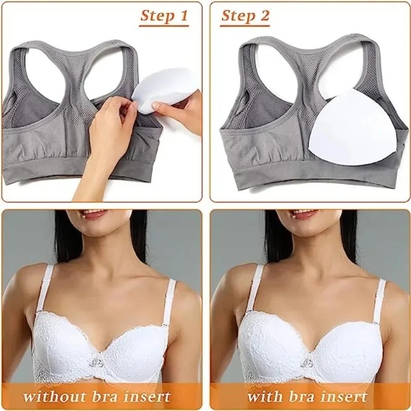 Bra Pad Ventilation Triangle C - Push Up Bra Silicone review and price