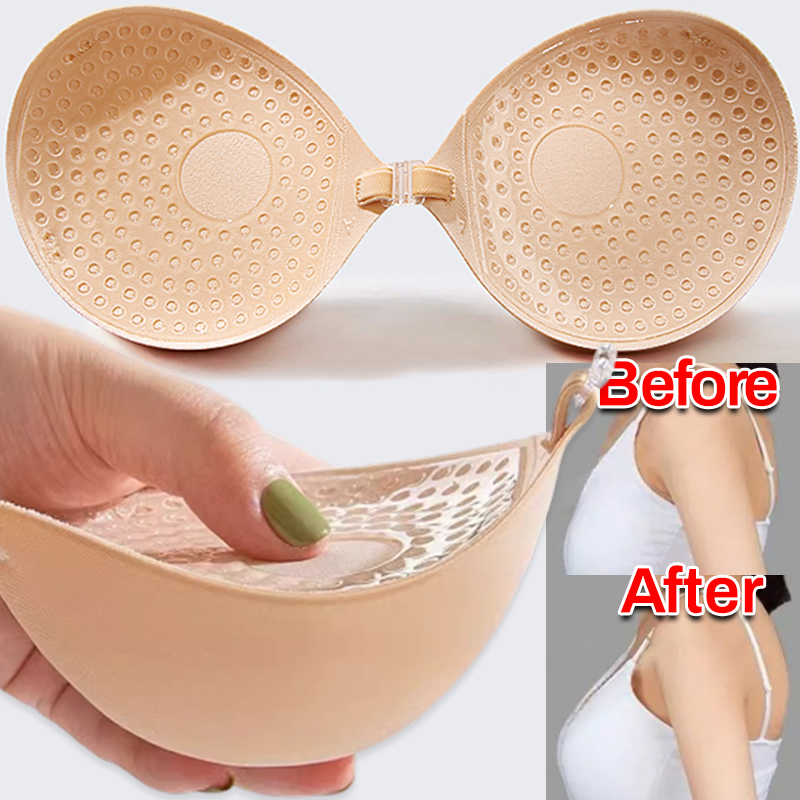 5cm Thick Breathable Adhesive  - Push Up Bra Silicone review and price