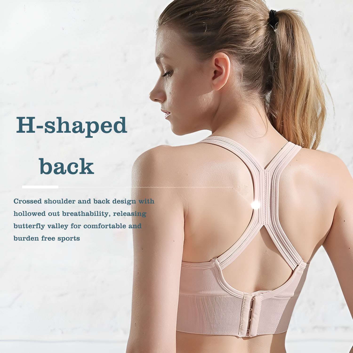 Women's Cross Back Sports Bra  - Full Coverage Bra review and price