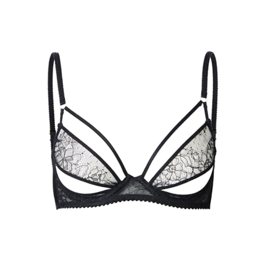 Faye Women's Sexy Lace Bra, Ba - Demi Bra Balconette review and price
