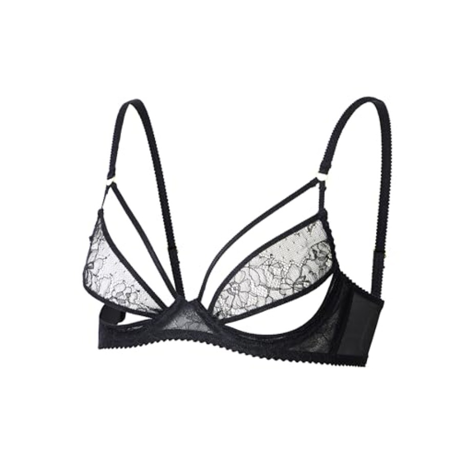 Faye Women's Sexy Lace Bra, Ba - Demi Bra Balconette review and price