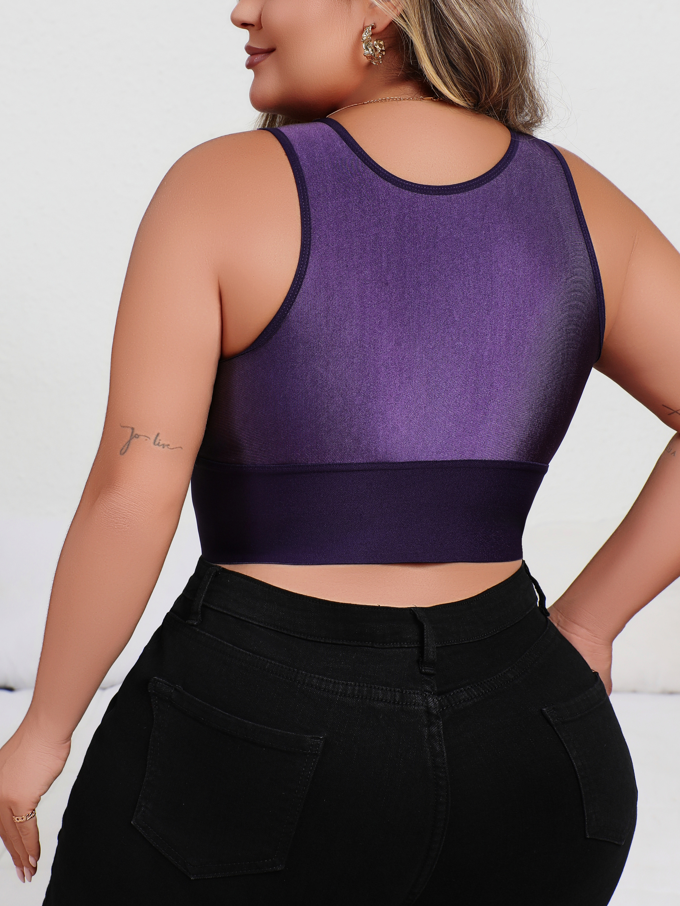 New Arrival Plus Size Sexy Pur - Plunge Bra Push Up review and price