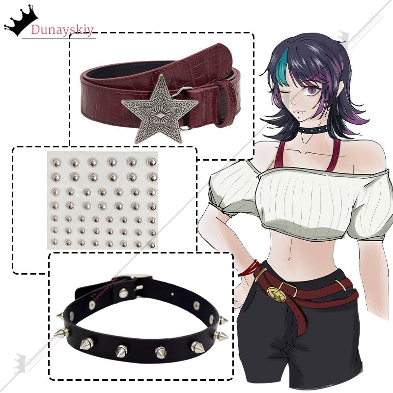 Cosplay Hoshi Kirara Roro JJK  - Lace Bralette Set review and price