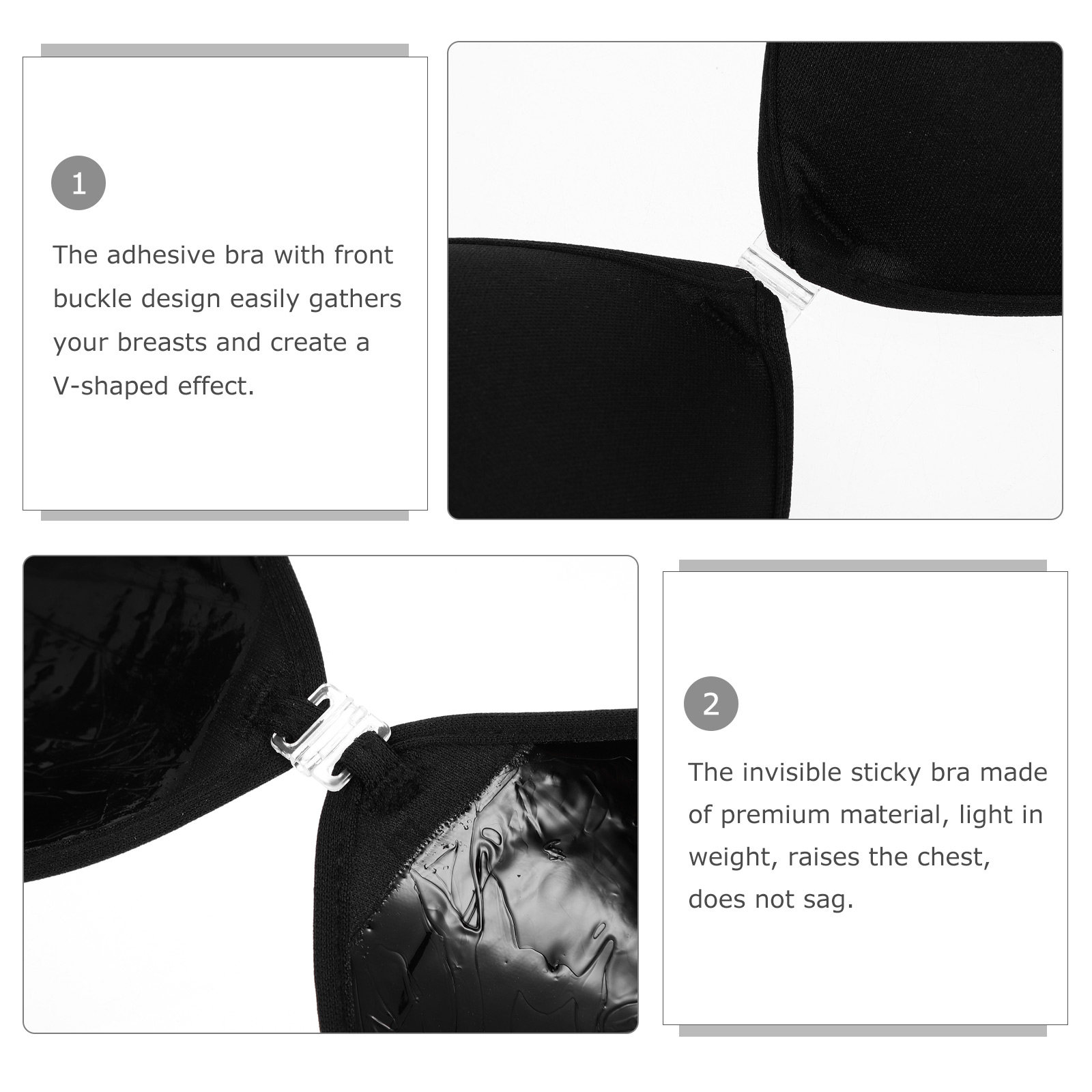Strapless Push Up Silicone Adh - Push Up Bra Silicone review and price
